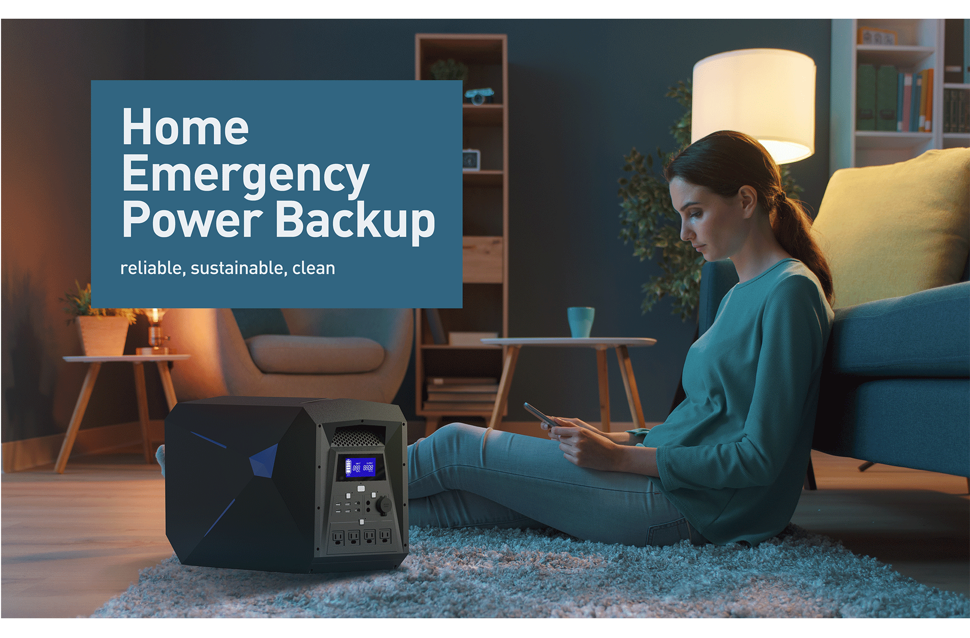 Home emergency power backup