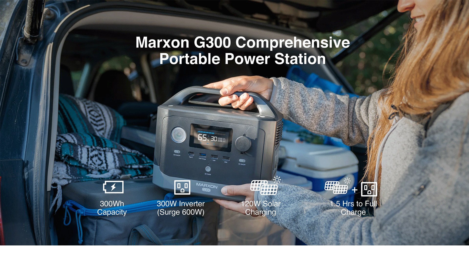 Maxron G300 Comprehensive Portable Power Station