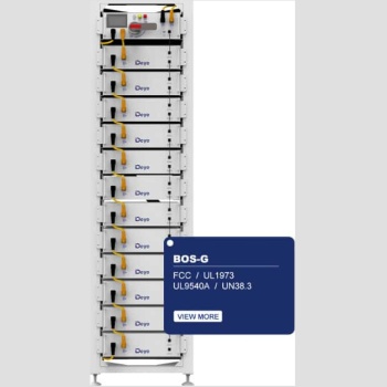 Bos-G 60kwh, high voltage battery (works with sol-ark 30k or 60k inverter)