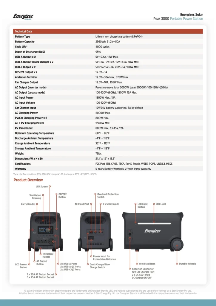 Energizersolar Peak3000datasheet Spec Scaled
